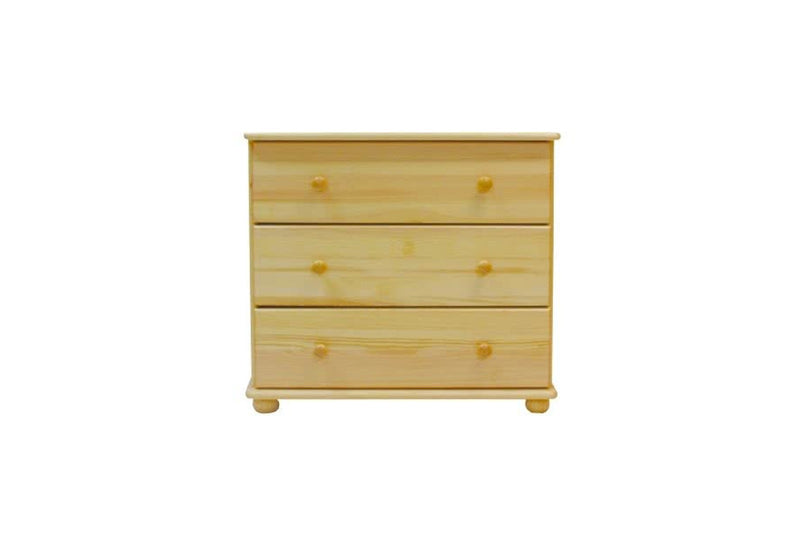 Komoda z masivu NAPOLI NR2 high, 100x78x42 cm, orech-lak - - 0