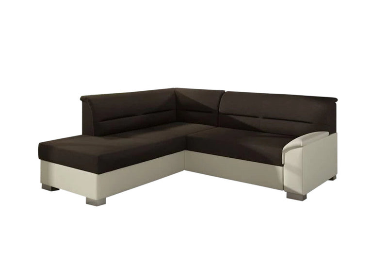 Rozkladacia sedačka JAKOB, 250x87x208 cm, sawana 26/soft 033 beige, lavá - - 0