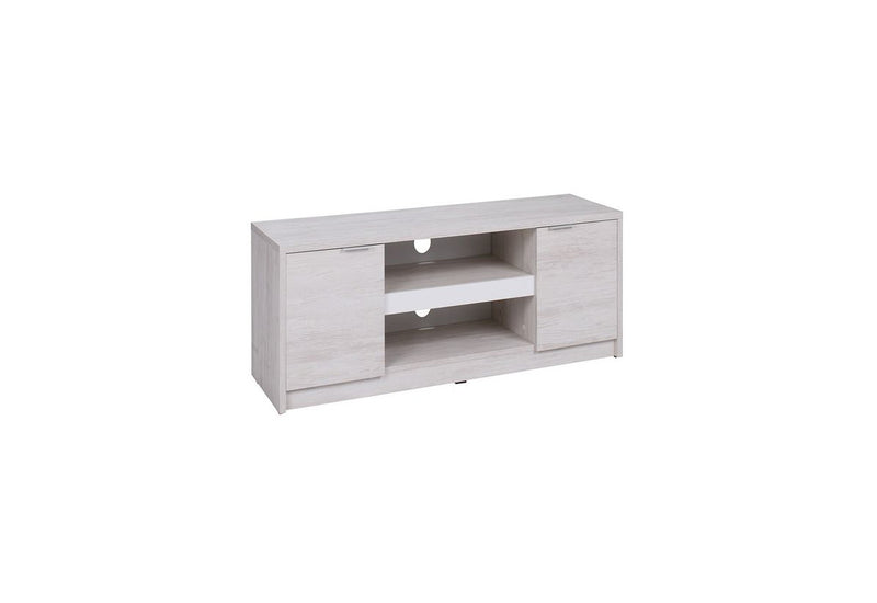 TV stolík KOLOREDO RTV2D, 135x46x40, dub biely - - 0