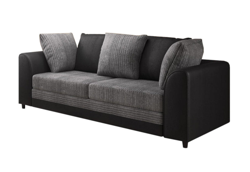 Pohovka CLOE 3, JumboGrey+ViperBlack - - 0