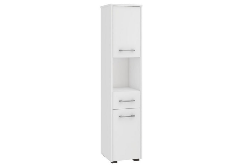 Kúpeľňová skrinka IFA 2D1SZ1WN, 30x140x30, biela - - 0