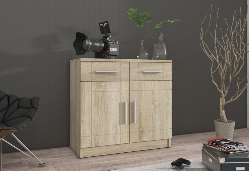Komoda DIJON 2, 69x70x37, sonoma - - 0