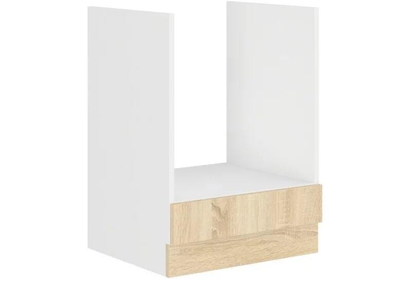 Kuchynská skrinka vstavaná AVRIL 60 DG BB, 60x82x48, biela/sonoma - - 0