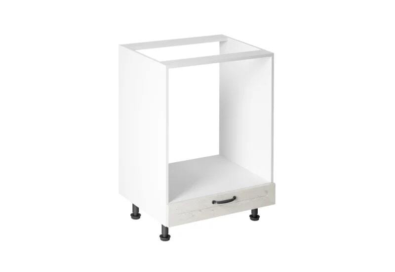 Kuchynská skrinka vstavaná KINGDOM D60ZK, 60x82x47, biela sosna škandinávská/dub divoký - - 0