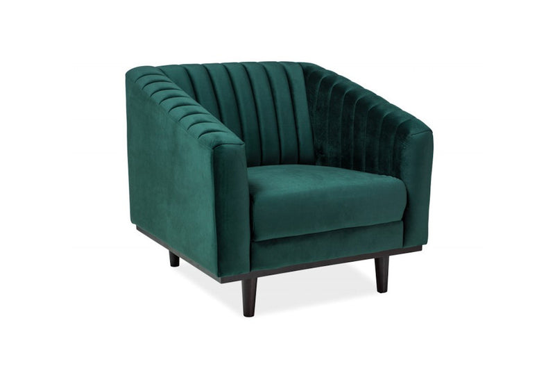Kreslo DAVE Velvet 1, 83x78x85, bluvel 78 - - 0