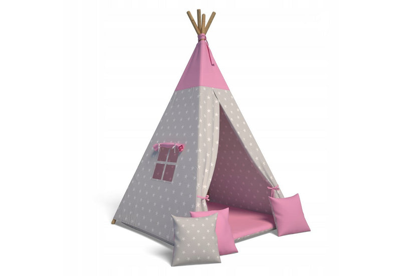Detský stan TEEPEE, 105x140x105, ružová - - 0