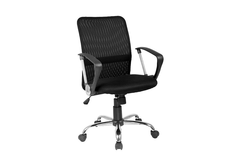 Kancelárska stolička TAZI Q-078, 58x92-102x46, čierna - - 0