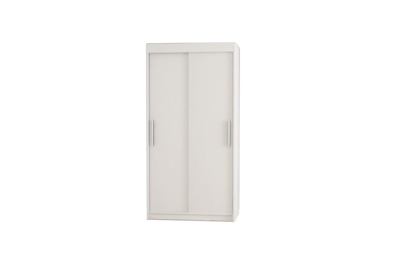 Posuvná skriňa MORI 100, 100x200x62, biela - - 0