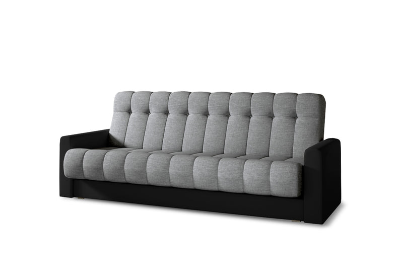 Rozkladacia čalúnená pohovka GARNET, 210x90x85, sawana 21/soft 11 - - 0