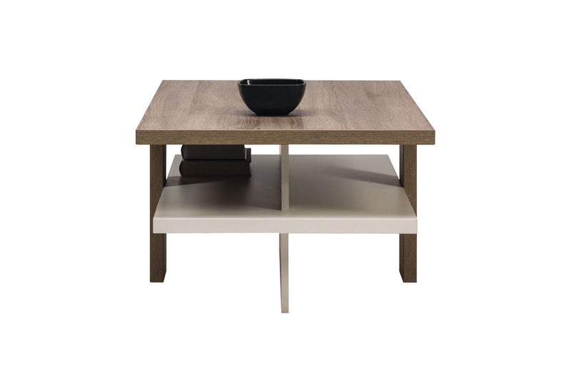 Konferenčný stolík RITCHY LI16, 63x43x110, sonoma Trufel/biela - - 0