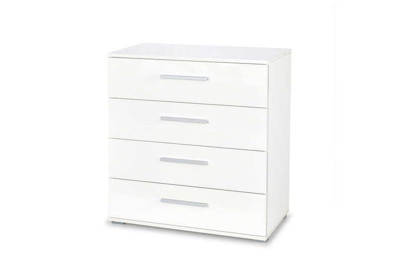 Komoda PASTILA KM3, 77x82x40, biela - - 0