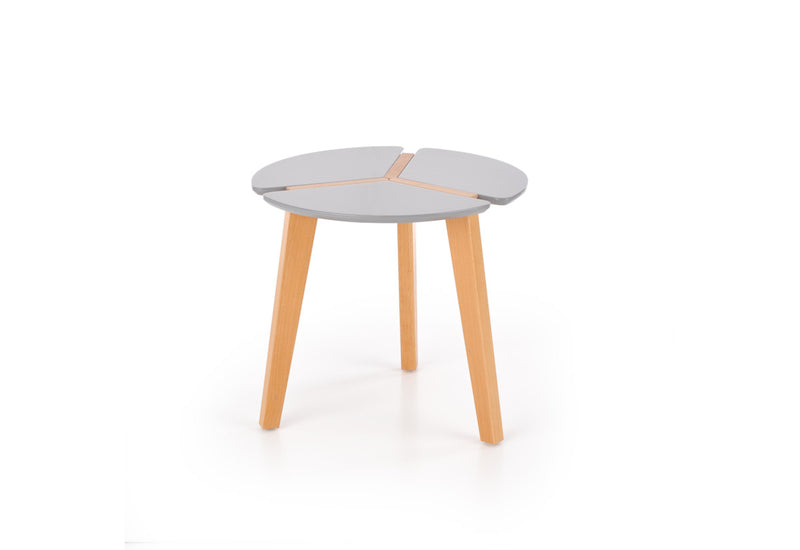 Konferenčný stolík STRUMA, 50x45x50, popol/buk - - 0