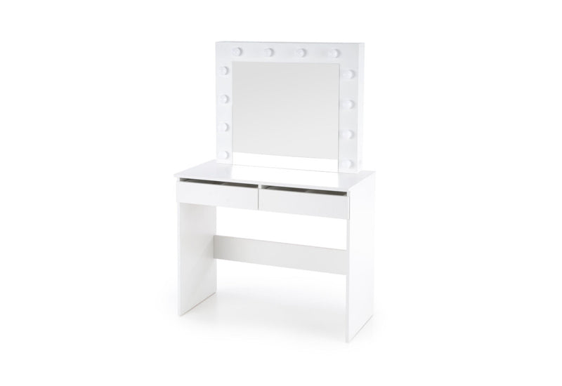 Toaletný stolík MAKE, 94x140x43, biela - - 0