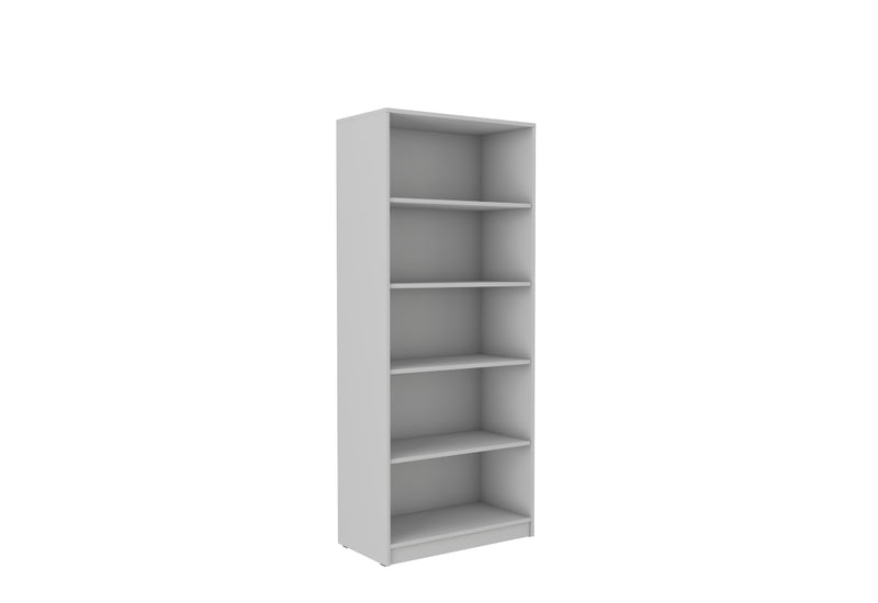 Regál MALITA 3, 80x190x42, sivá - - 0