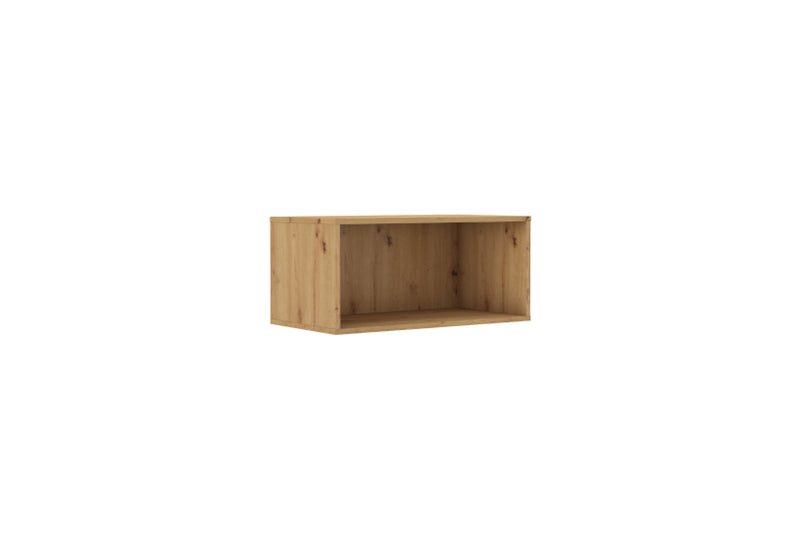 Polica MALITA 2, 80x36,5x42, dub artisan - - 0