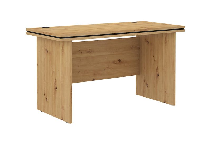 Písací stôl MALITA 4, 138x78x67, dub artisan - - 0