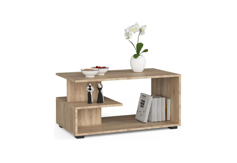 Konferenčný stolík SPIN, 90x45x51, sonoma - - 0