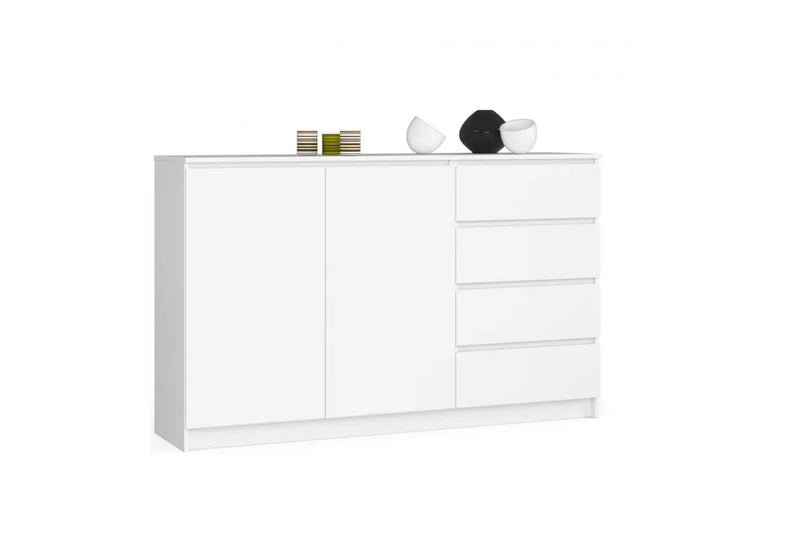 Komoda FILON, 160x99x40, biela - - 0