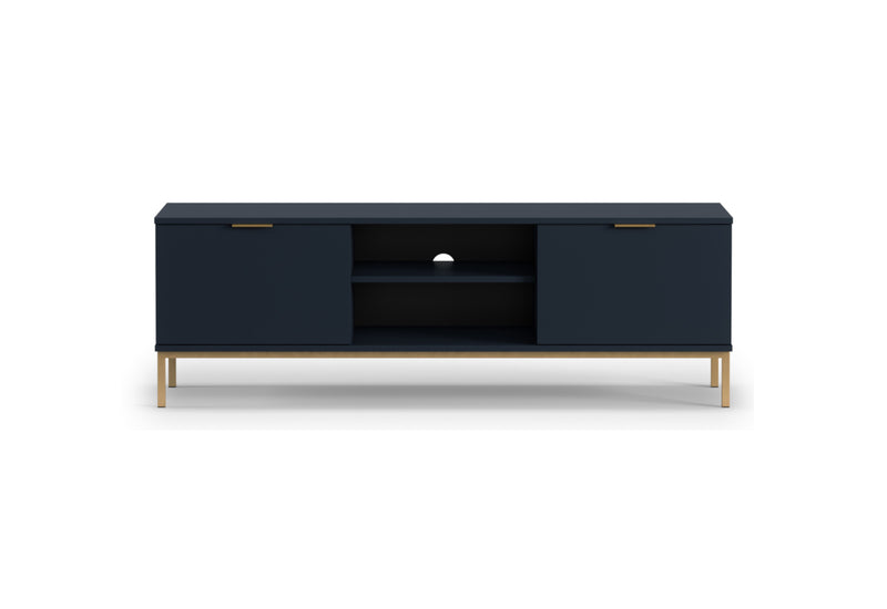 TV stolík MULA 2, 150x50x41, granat - - 0