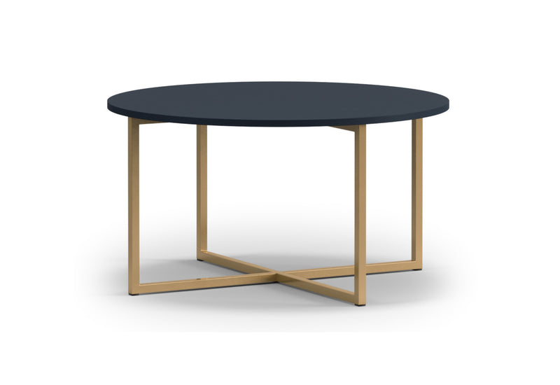 Konferenčný stolík MULA 2, 80x43x80, granat - - 0
