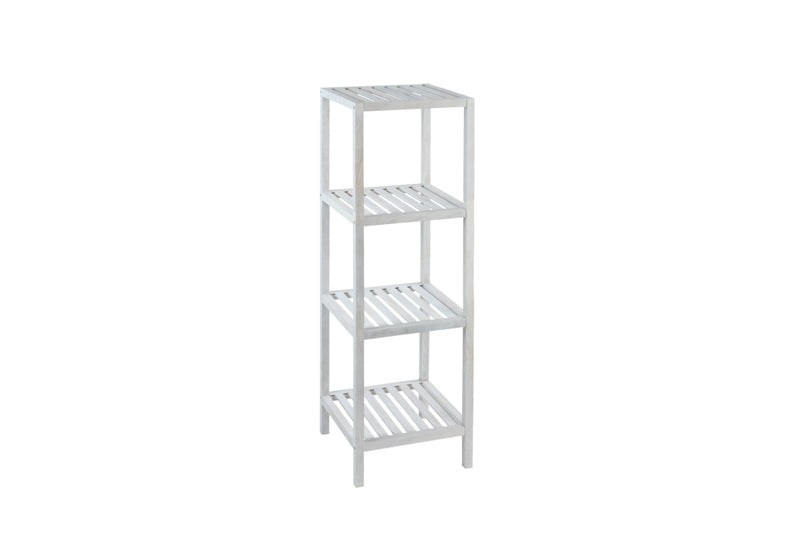 Regál FRANCIO XL, 36x112x36, biela - - 0