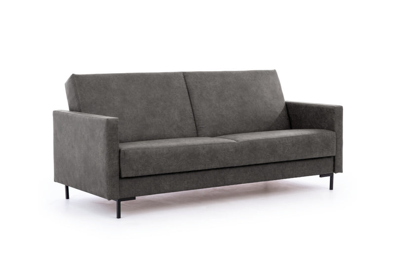 Pohovka AZAEL, 203x93x90, manila dark grey - - 0