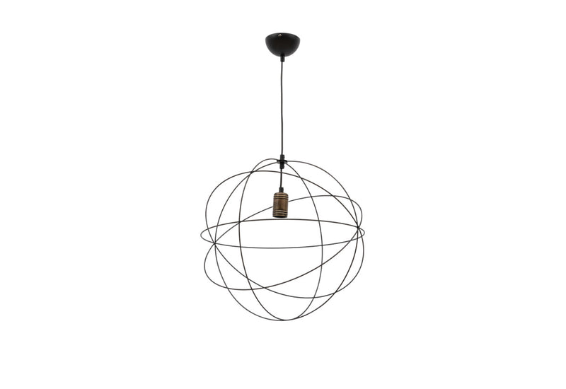 Luster SERAFI, 45x130x45, čierna - - 0