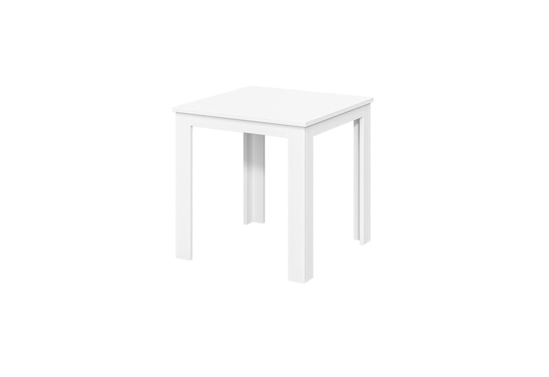 Konferenčný stolík JENA, 60x60x60, biela - - 0