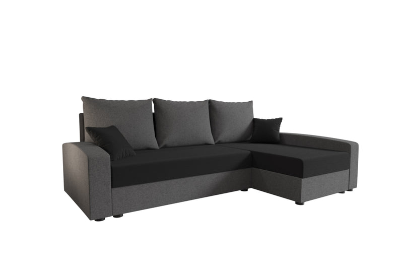 Rohová rozkladacia sedačka EVO, 231x90x140, sawana 14/sawana 05 - - 0