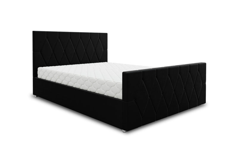 Čalúnená posteľ boxspring ADELINE, 90x200, itaka 15 - - 0