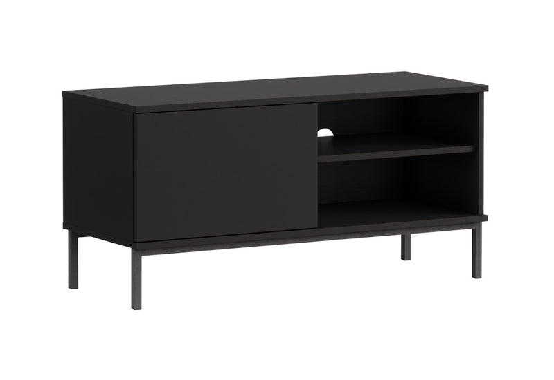 TV stolík ZOJA, 100,8x50x41, čierna - - 0