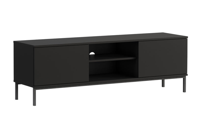 TV stolík ZOJA 2, 150x50x41, čierna - - 0