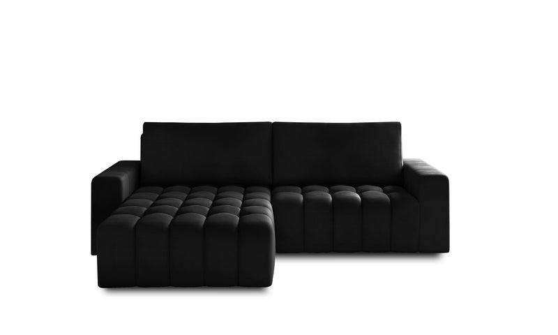Rozkladacia sedacia súprava BONEL, 250x92x175, Matt Velvet 99, ľavá - - 0
