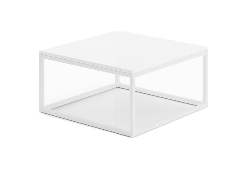 Konferenčný stolík TEMU, 65x33x65, biela - - 0