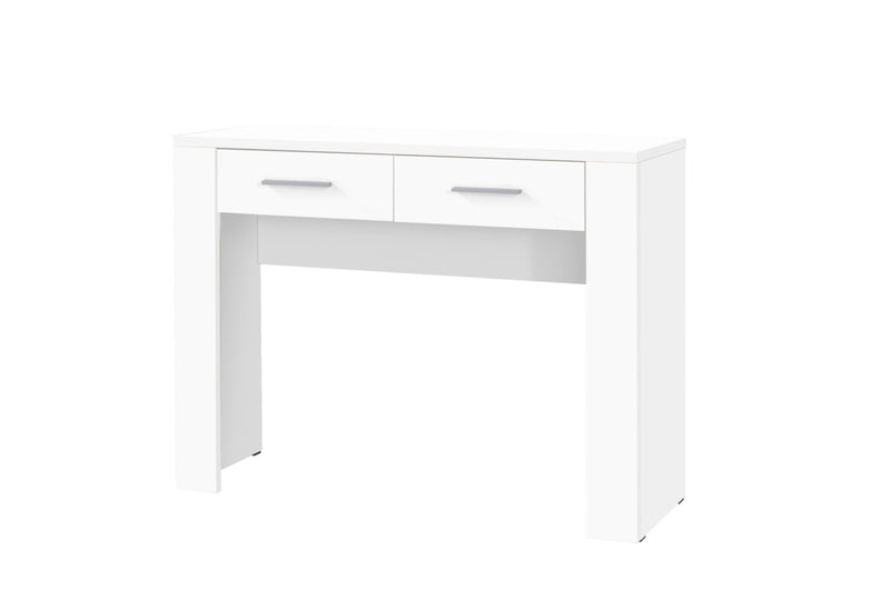 Písací stôl 2SZ SIRO, 100x76x43, biela - - 0