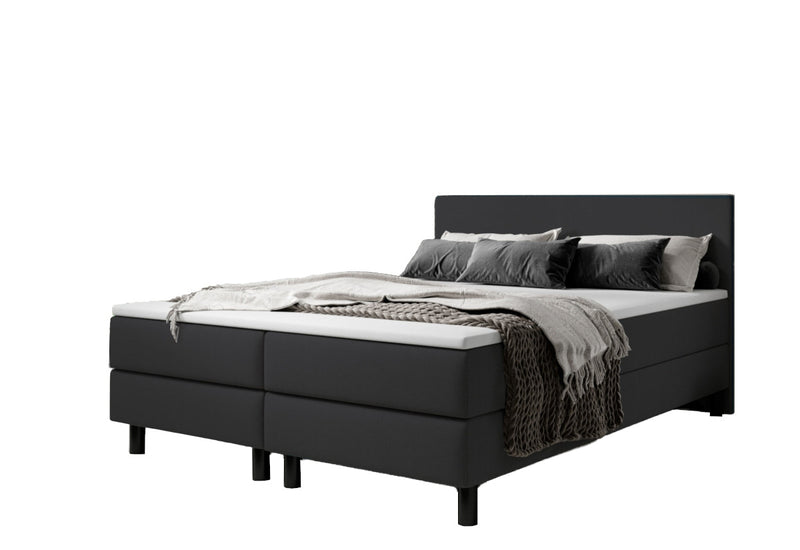 Čalúnená posteľ boxspring GINA, 140x200, inari 100 - - 0