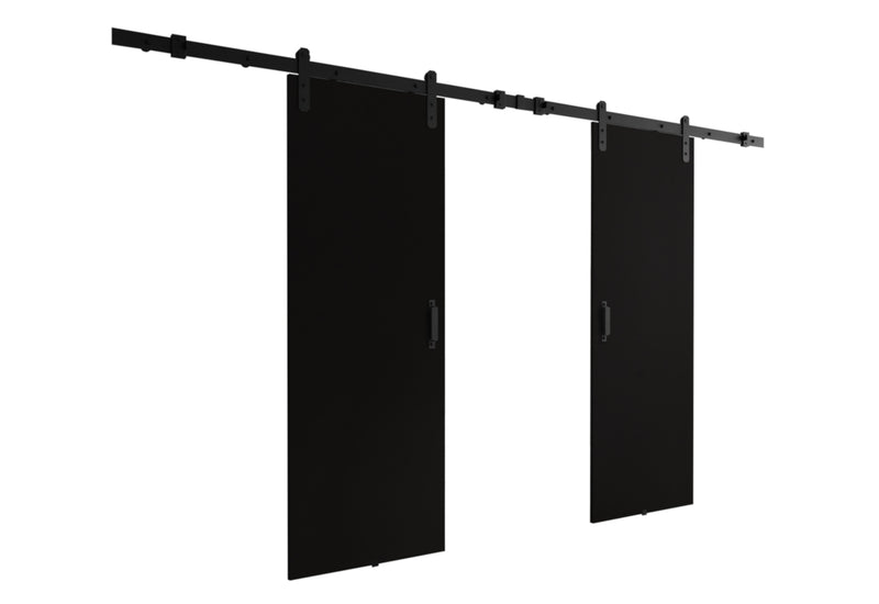 Posuvné dvere PITOR 2, 132x205, čierna - - 0
