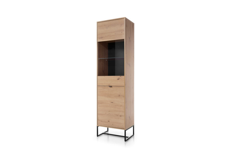 Vitrína CHAMBER AWT53, 53x197x39, dub artisan - - 0