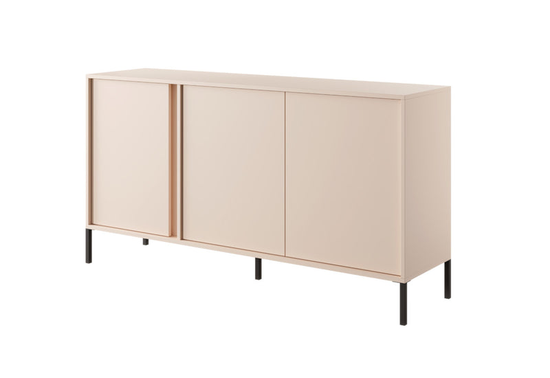 Komoda DALEN 2, 153,1x81,4x39,5, béžová - - 0