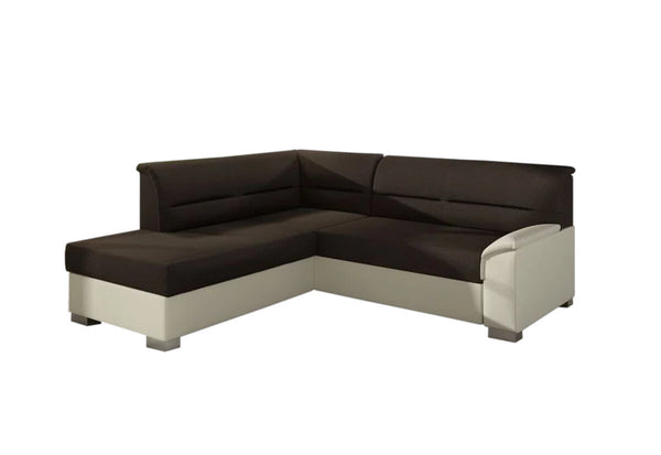 Rozkladacia sedačka JAKOB, 250x87x208 cm, sawana 26/soft 033 beige, lavá -  - 0