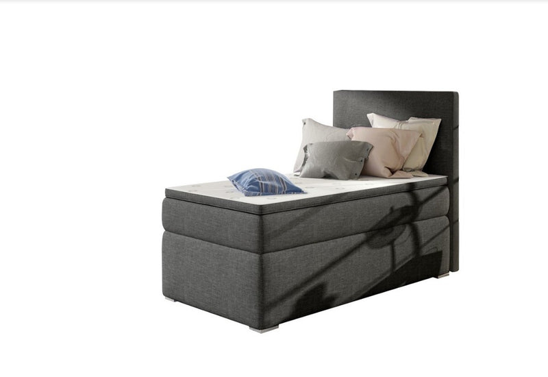 Čalúnená posteľ boxspring CORELA + úložný priestor + topper - DETAIL - 2