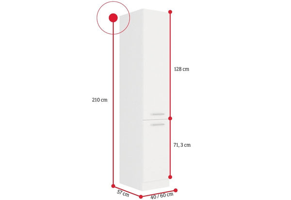 Kuchynská skrinka vysoká ALBERTA - ROZMEROVKA - 2