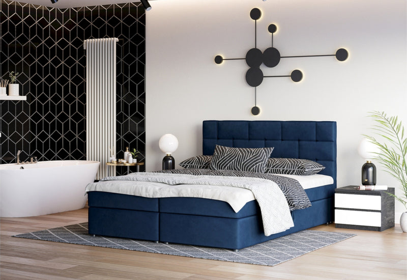 Čalúnená posteľ boxspring BETANIA + úložný priestor - ARANZ - 2