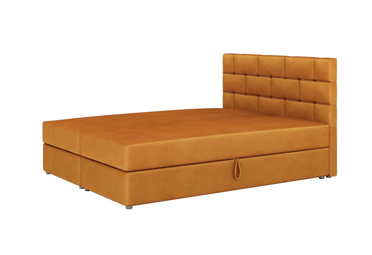 Čalúnená posteľ boxspring BETANIA + úložný priestor - ARANZ - 5