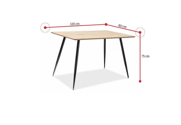 Jedálenský stôl ROMULUS - ROZMEROVKA - 2