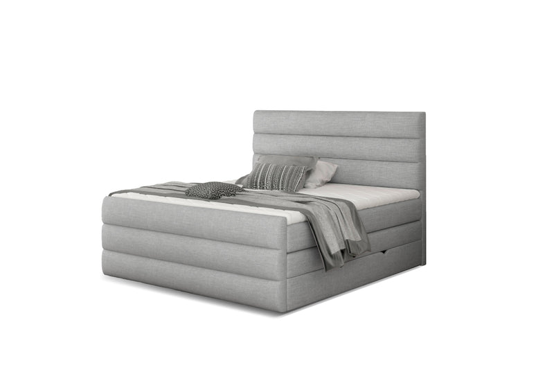 Čalúnená posteľ boxspring CARAMELLA + topper - ARANZ - 8