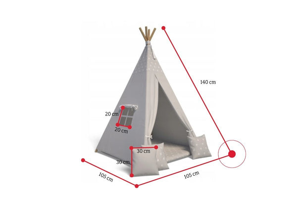 Detský stan TEEPEE - ROZMEROVKA - 2