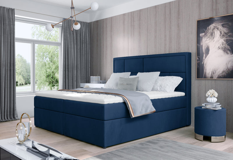 Čalúnená posteľ boxspring MARON - ARANZ - 5