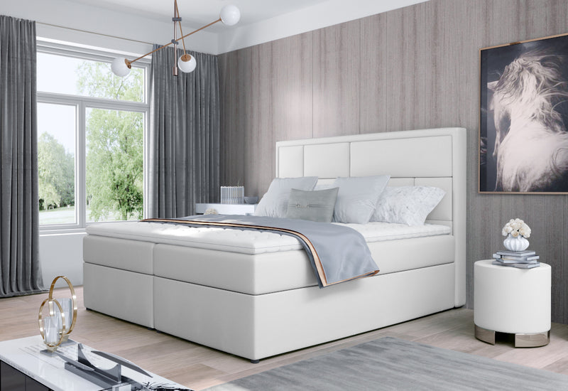 Čalúnená posteľ boxspring MARON - ARANZ - 9