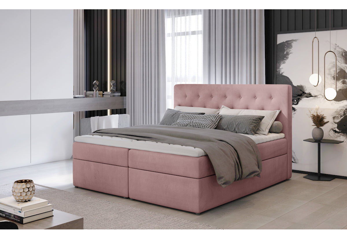 Čalúnená posteľ boxspring SWIT - ARANZ - 7